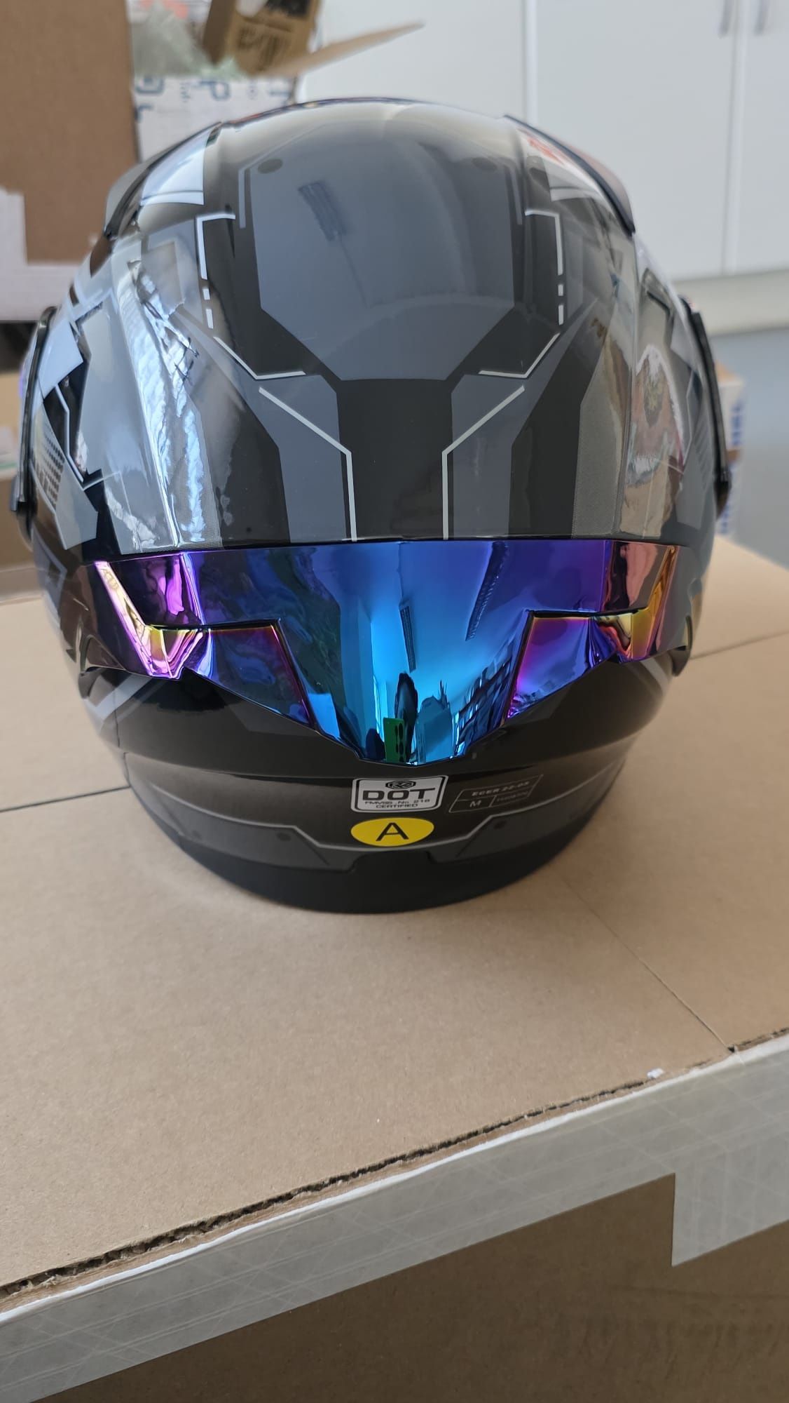 Capacete modular tamanho M