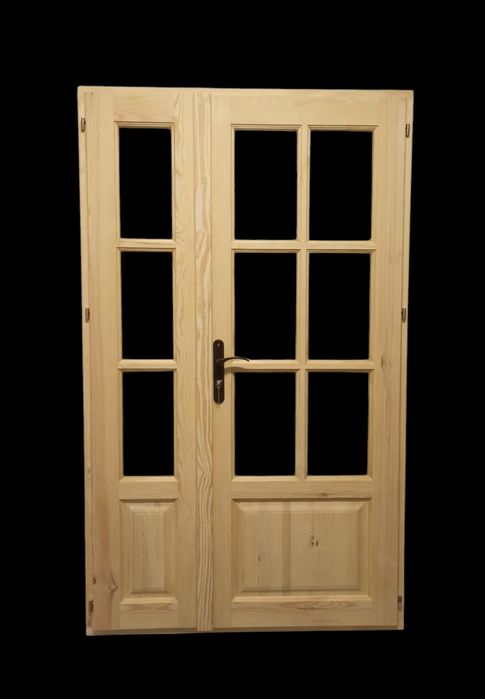 Drzwi drewniane do domków, altany, altan, pomieszczeń gospodarczych.