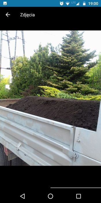 Czarnoziem ziemia ogrodowa humus piasek żwir transport