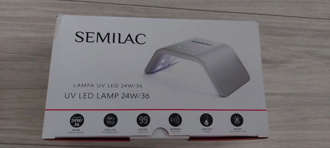 Semilac lampa UV LED 24W/36 nowa