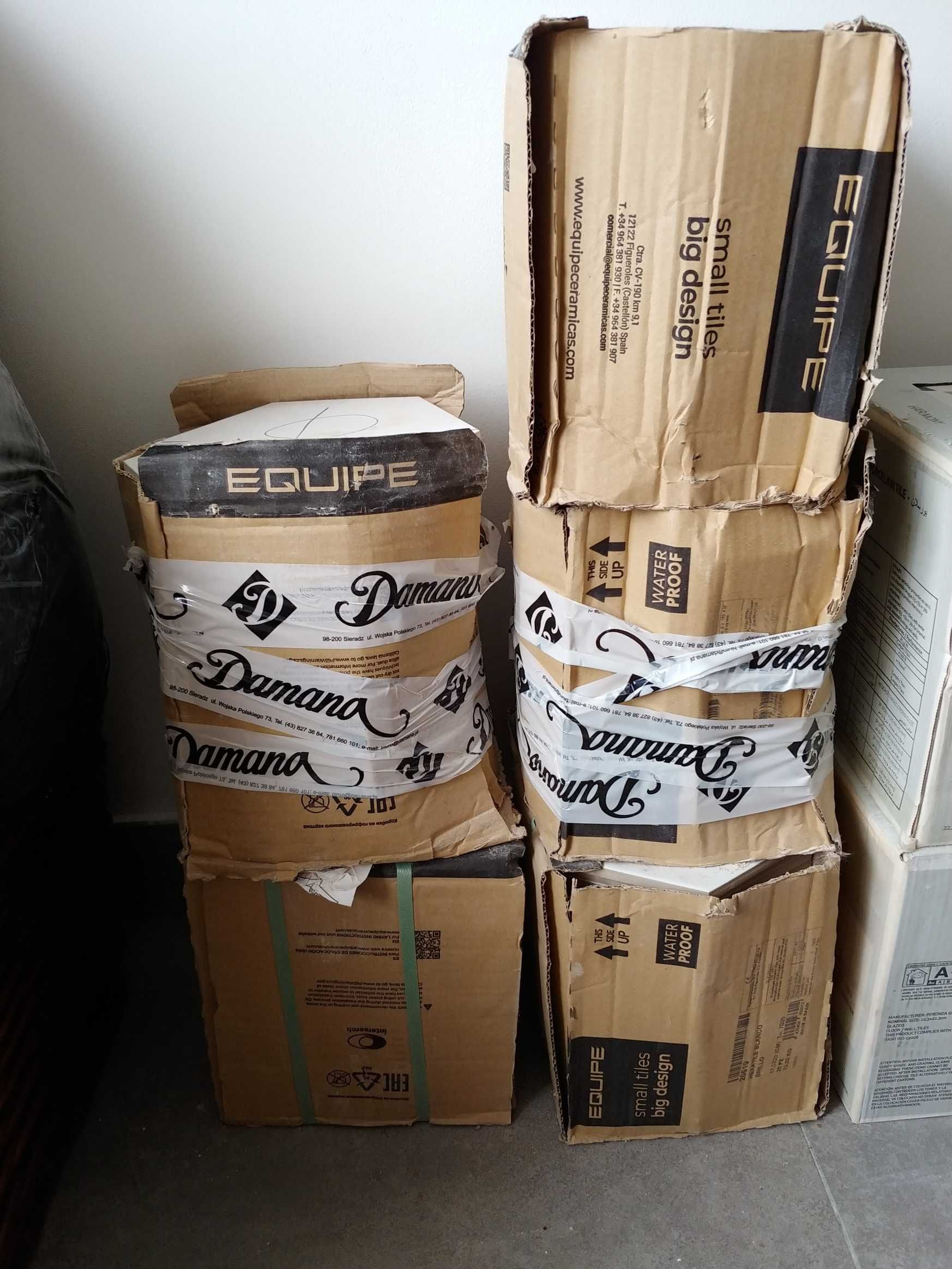 Płytki Equipe Hexatile Blanco Brillo NOWE, I gatunek