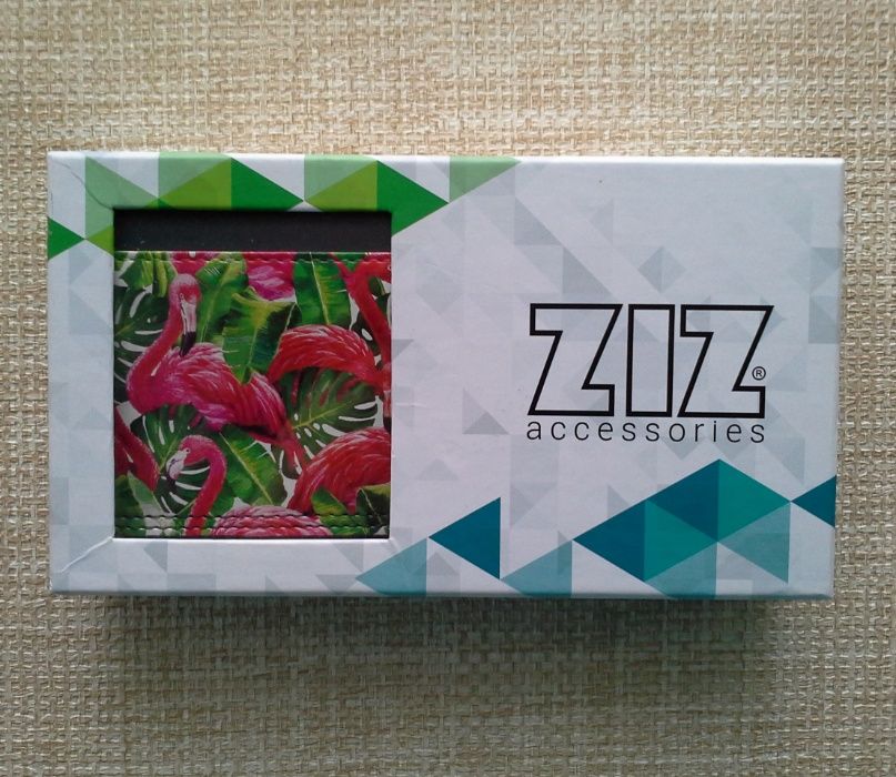 Гаманець компактний ZIZ Фламінго екошкіра Україна