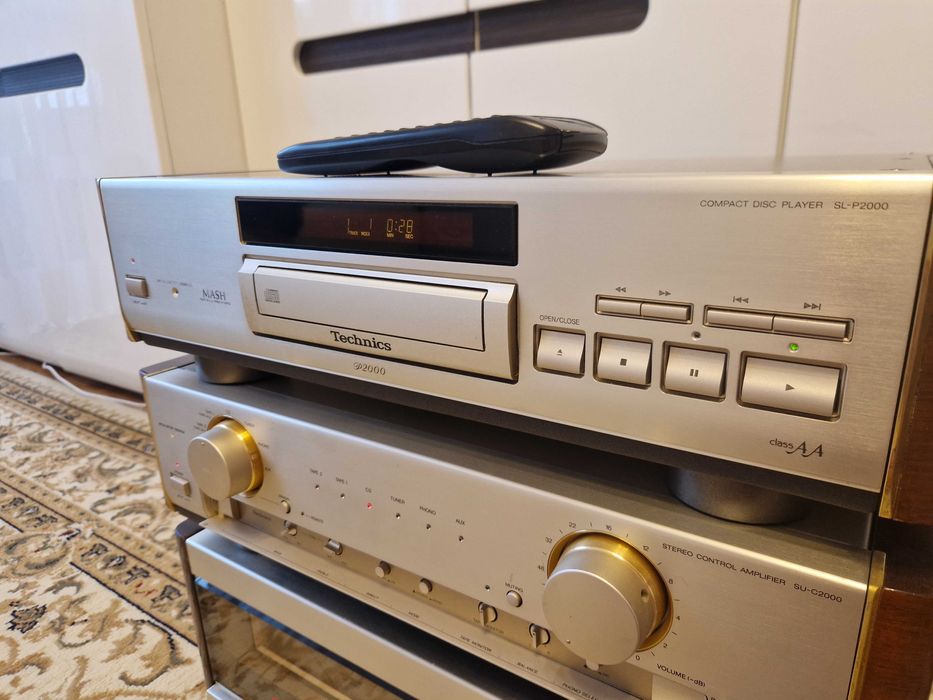 Technics Zestaw SE-A5000 SU-C2000 SL-P2000 Japan