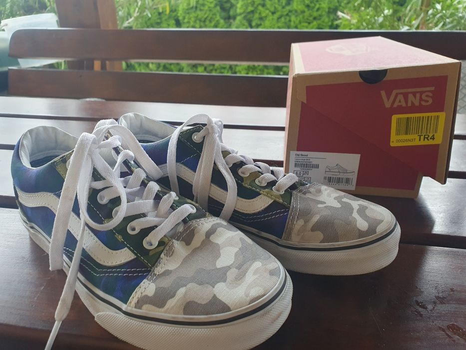 Użyte raz Buty trampki VANS  r.38