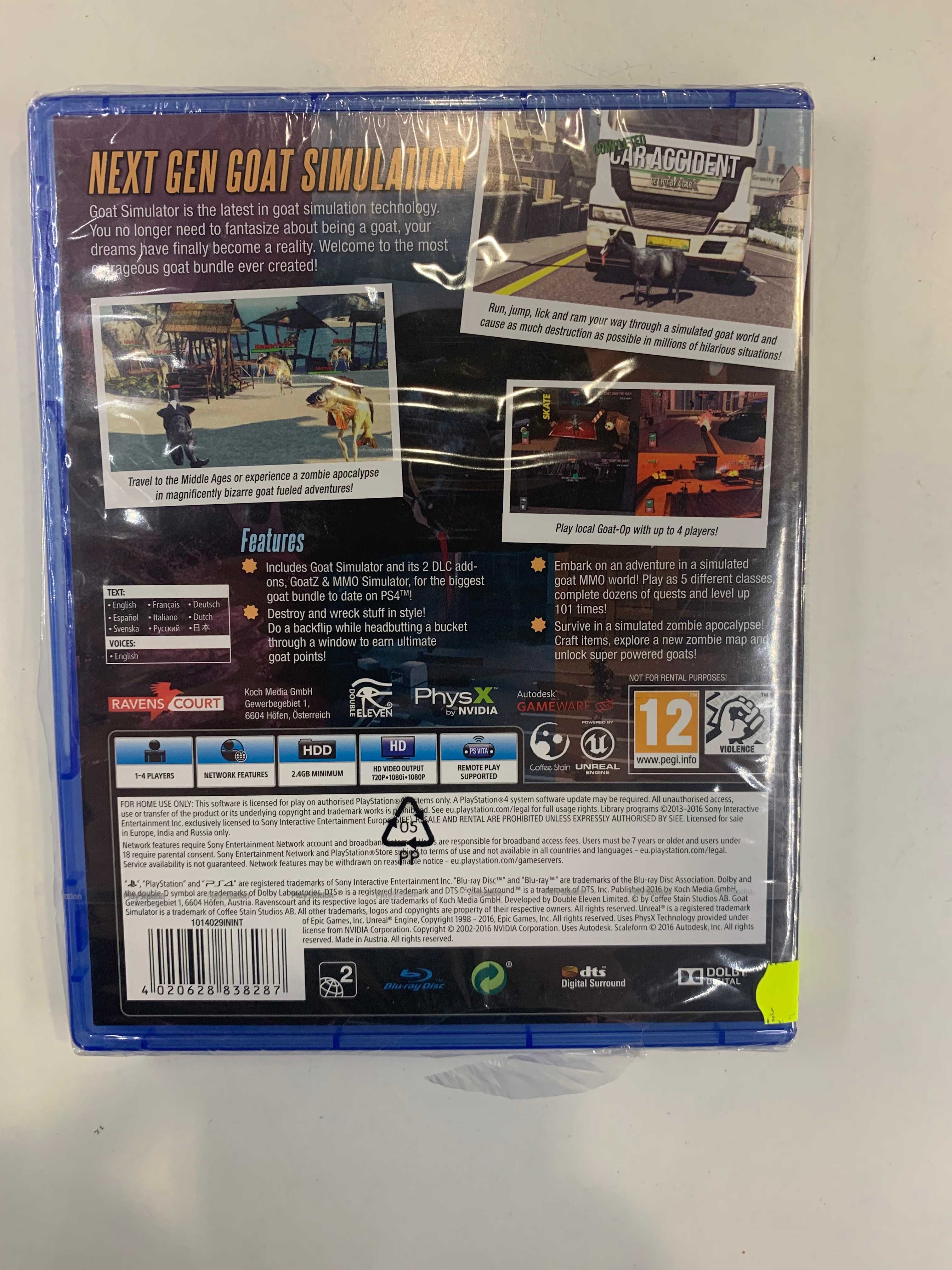 Goat Simulator The Bundle PS4 Nowa Sklep Iława