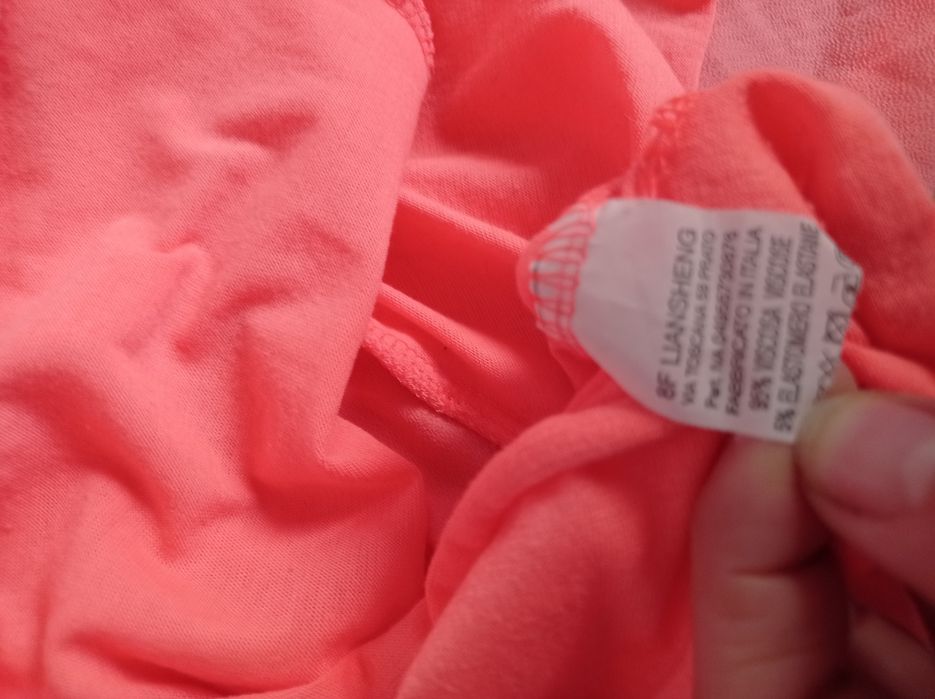 Piękna bluzka oversize wiskoza koszula xs s m