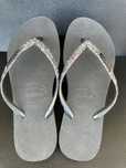 Havaianas glitter senhora plataforma alta