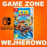 CTR Crash Team Racing Nintendo SWITCH + Lite + Oled = Wejherowo