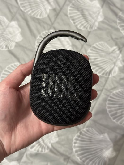 Бездротова Колонка JBL Clip 4 Black.