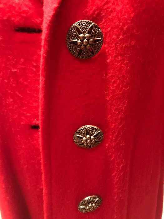 Płaszczyk kurtka czerwona elegancka R.42/44