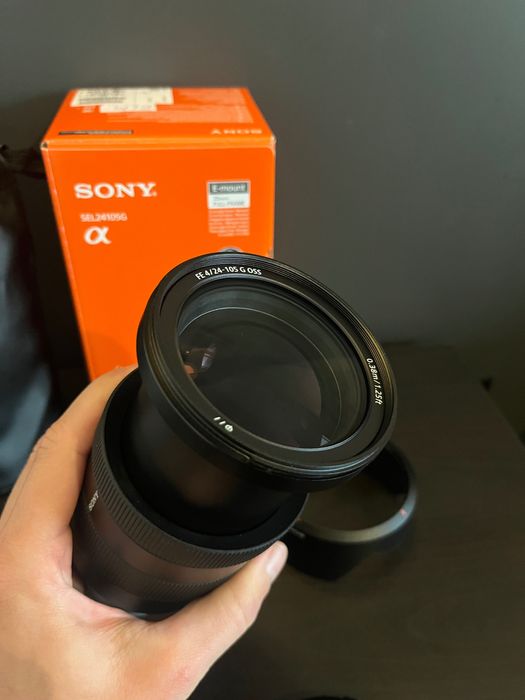 Sony FE 24-105mm F4 G OSS Garantia 05/2028 + Filtro ND Variável