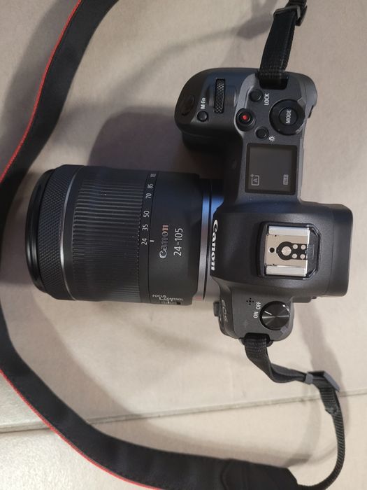 Canon R com objetiva 24/105 RF como nova