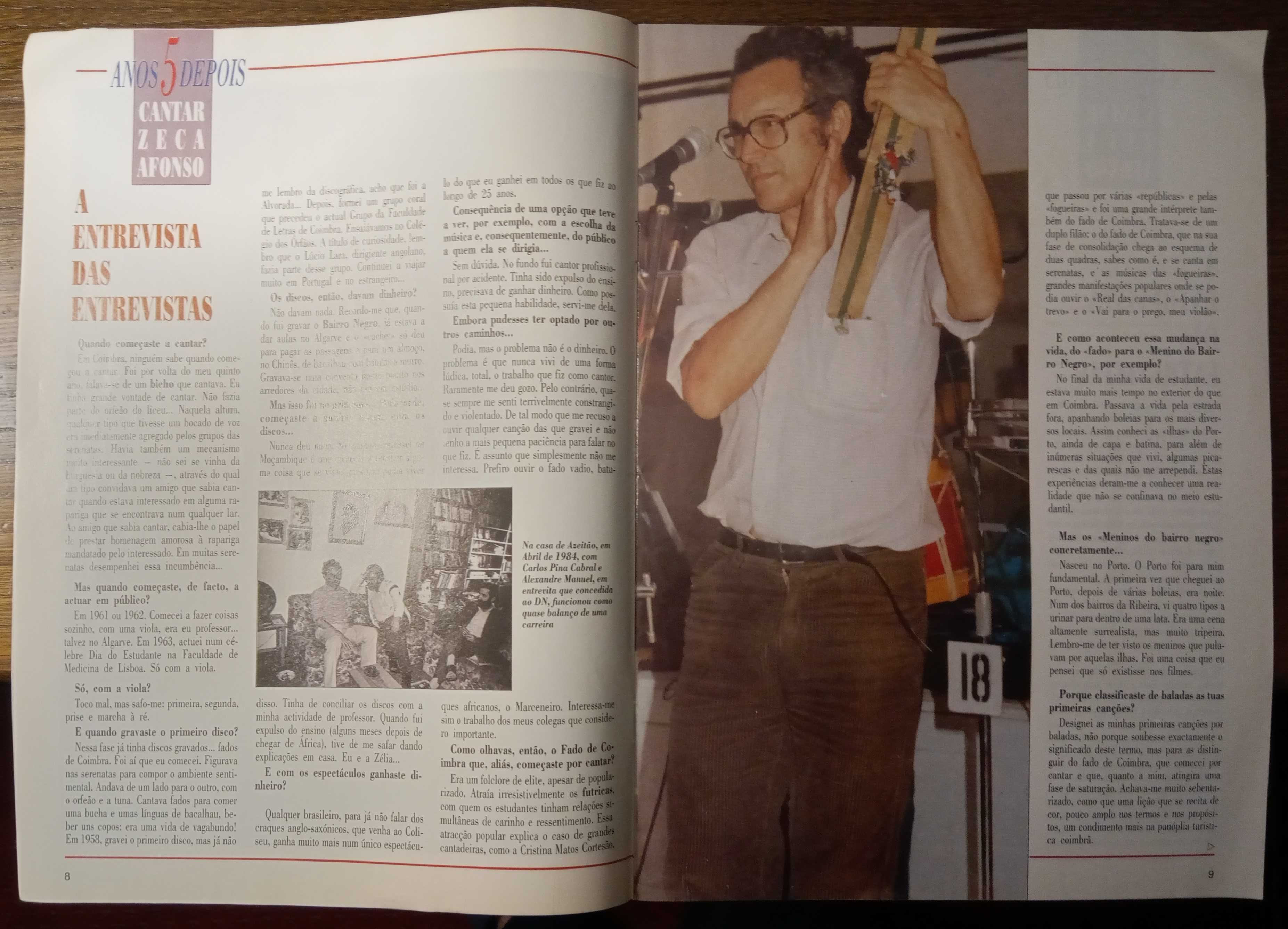 José Afonso	- - -		DN Magazine	- - - - -	Revista