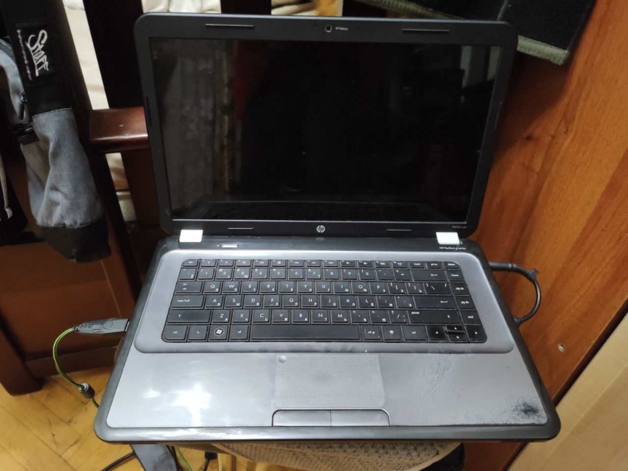HP Pavilion g6
Экран (диагональ, разрешение, тип матрицы): 1