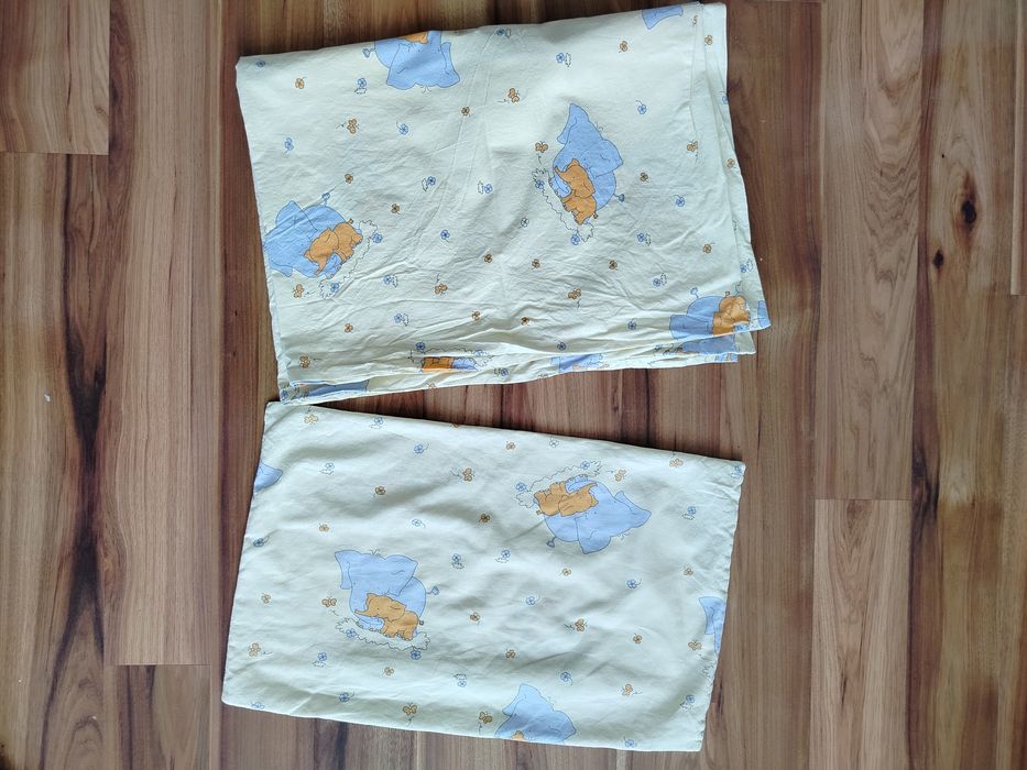 Pościel do łóżeczka 90x120
Wysyłka paczkomatem in post 
Stan