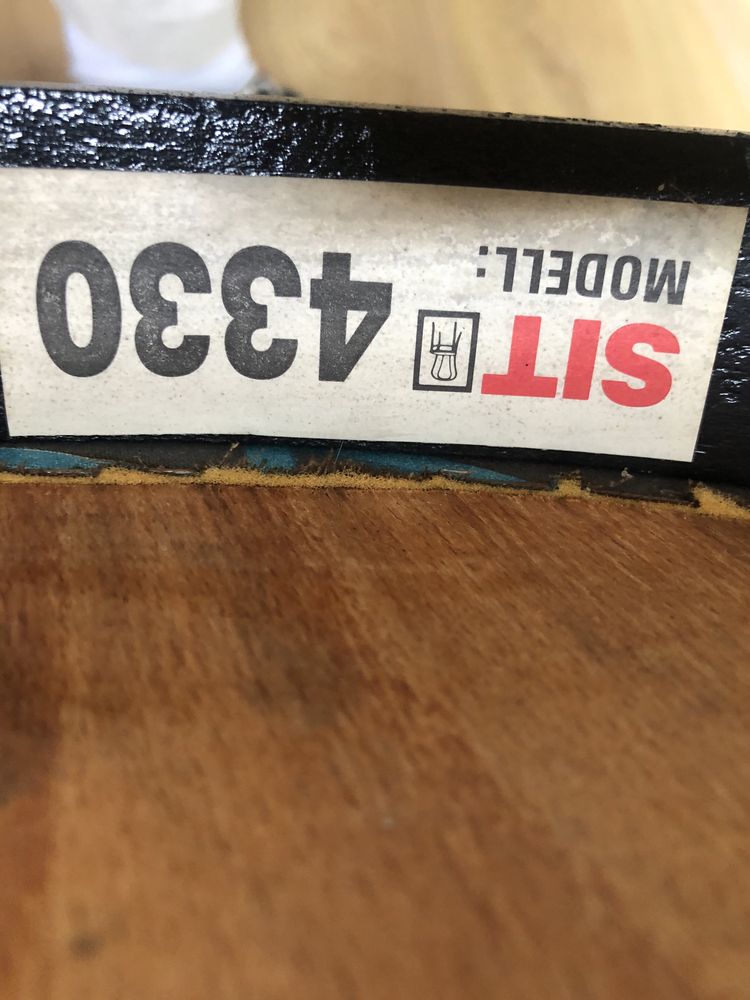 2 Fotele, krzesla* drewno lakierowane na czarno* mebel niemiecki*