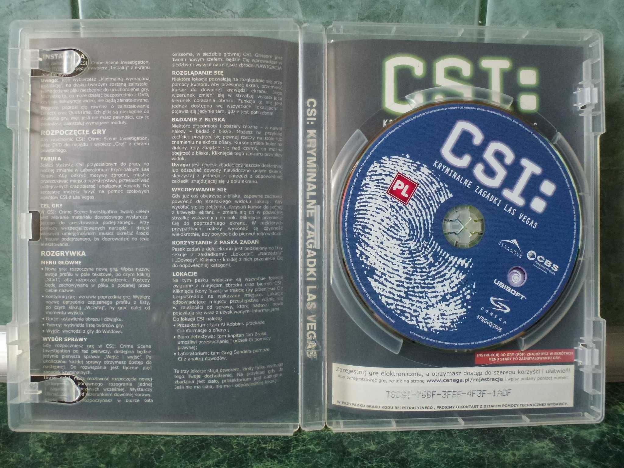 Gra PC DVD-ROM Kryminalne zagadki Las Vegas