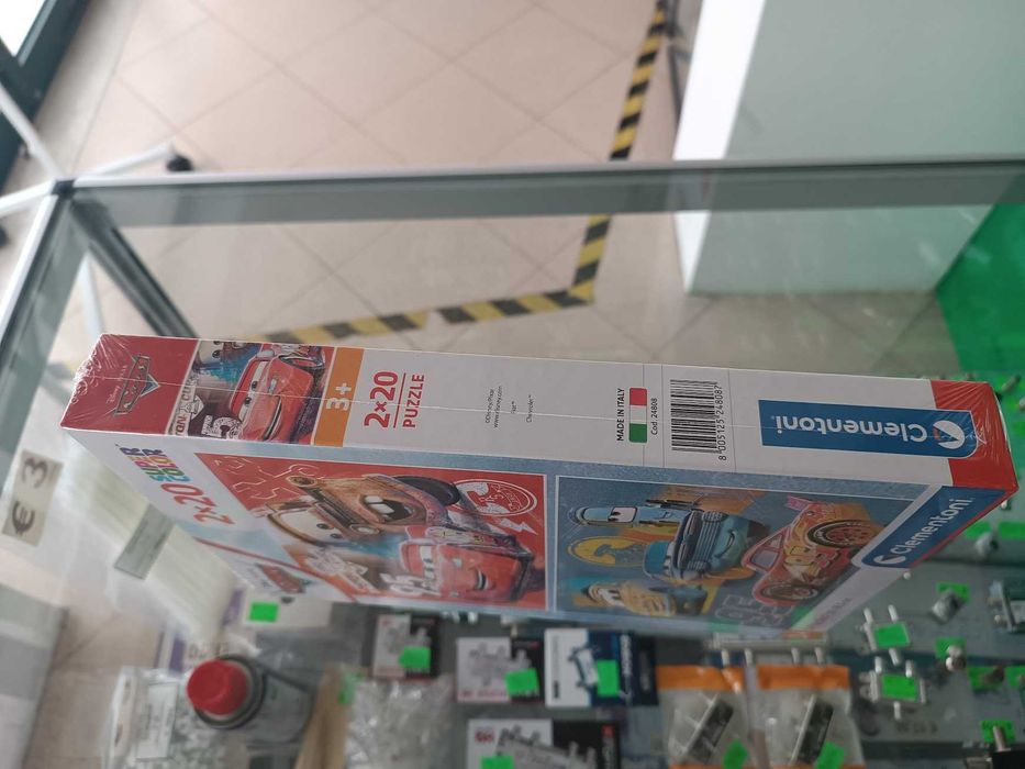 Puzzle Clementoni Disney Cars SuperColor 27x18,5cm 2x20 peças