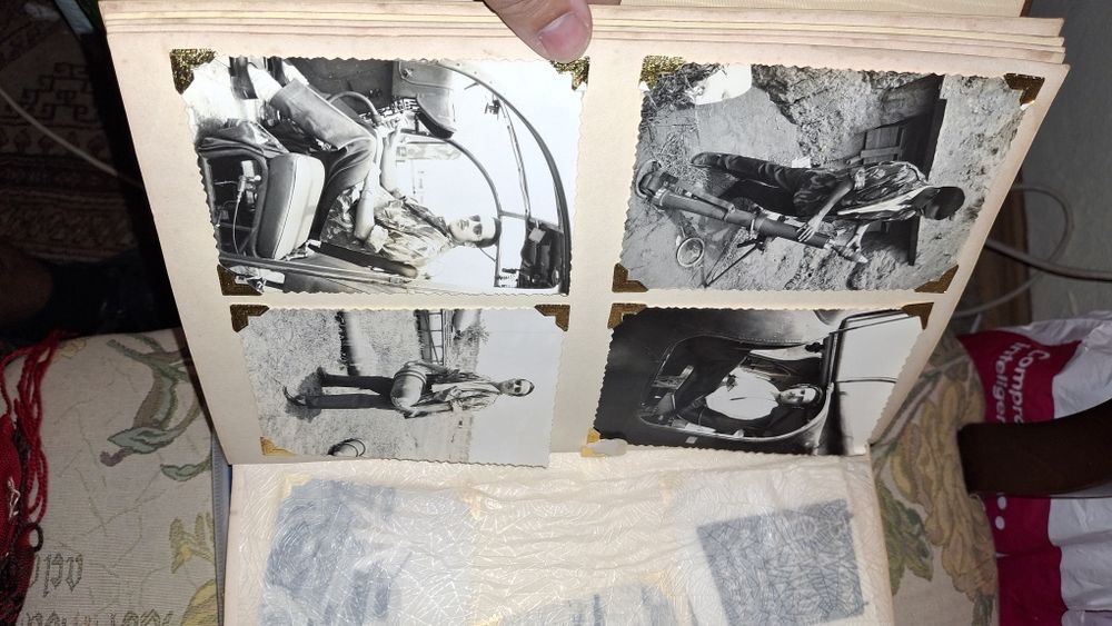 Álbum fotografias guerra colonial ultramar África angola