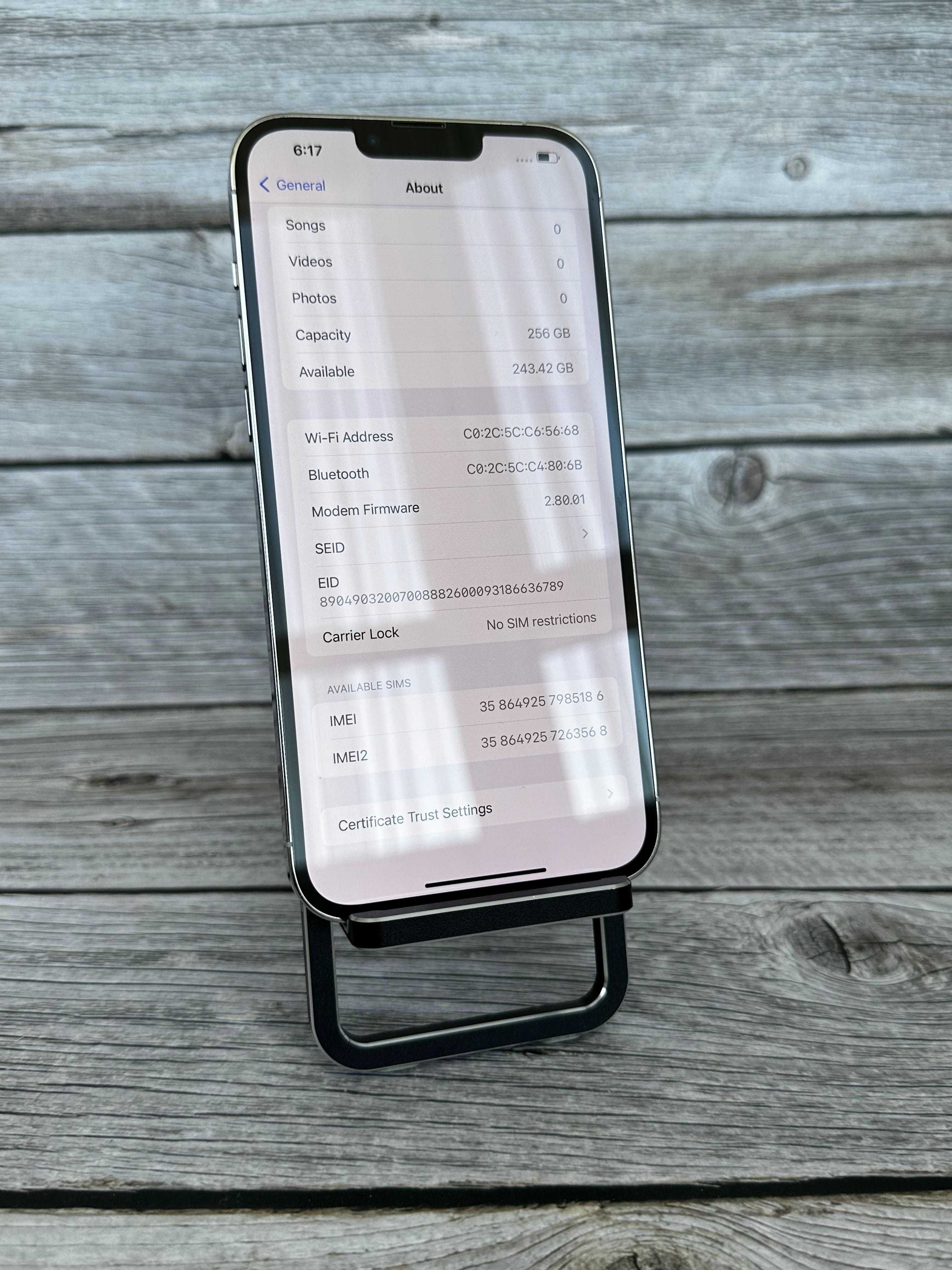 IPhone 13 pro max silver 256gb!!! NEVERLOCK!! З США!! 91%