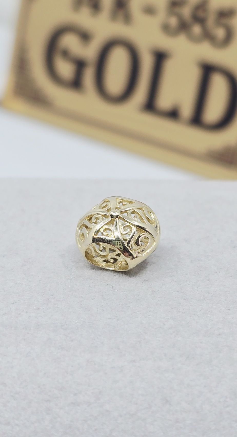 Złoty charms próba 585 14k