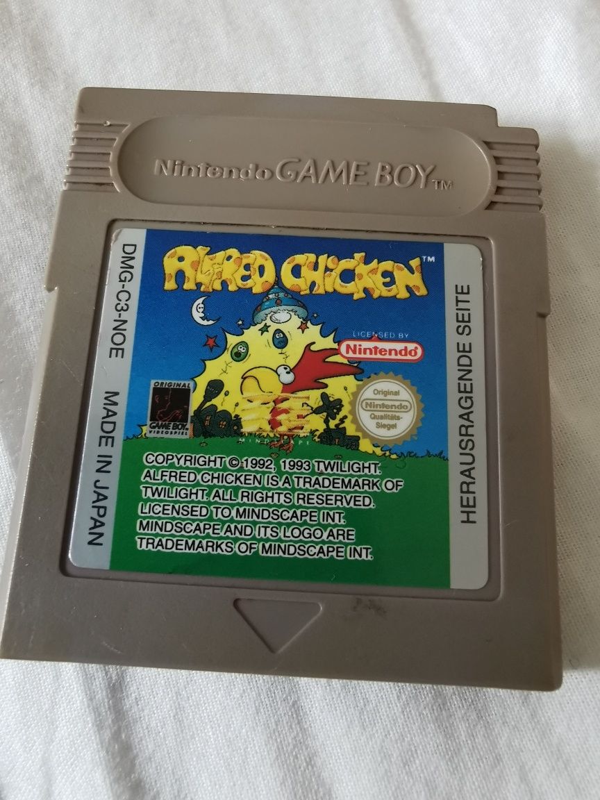 Alfred chicken gra nintendo gameboy