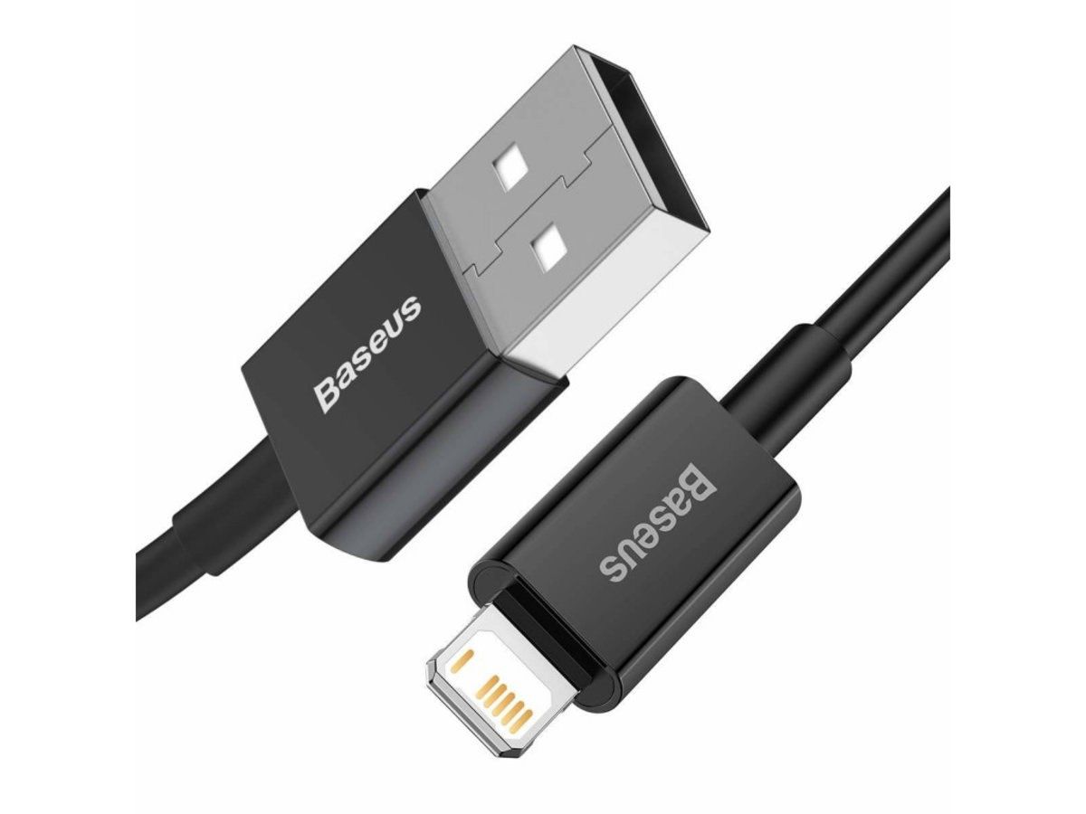 Кабель Baseus з чіпом USB to Ligtning 2M Швидка зарядка iPhone