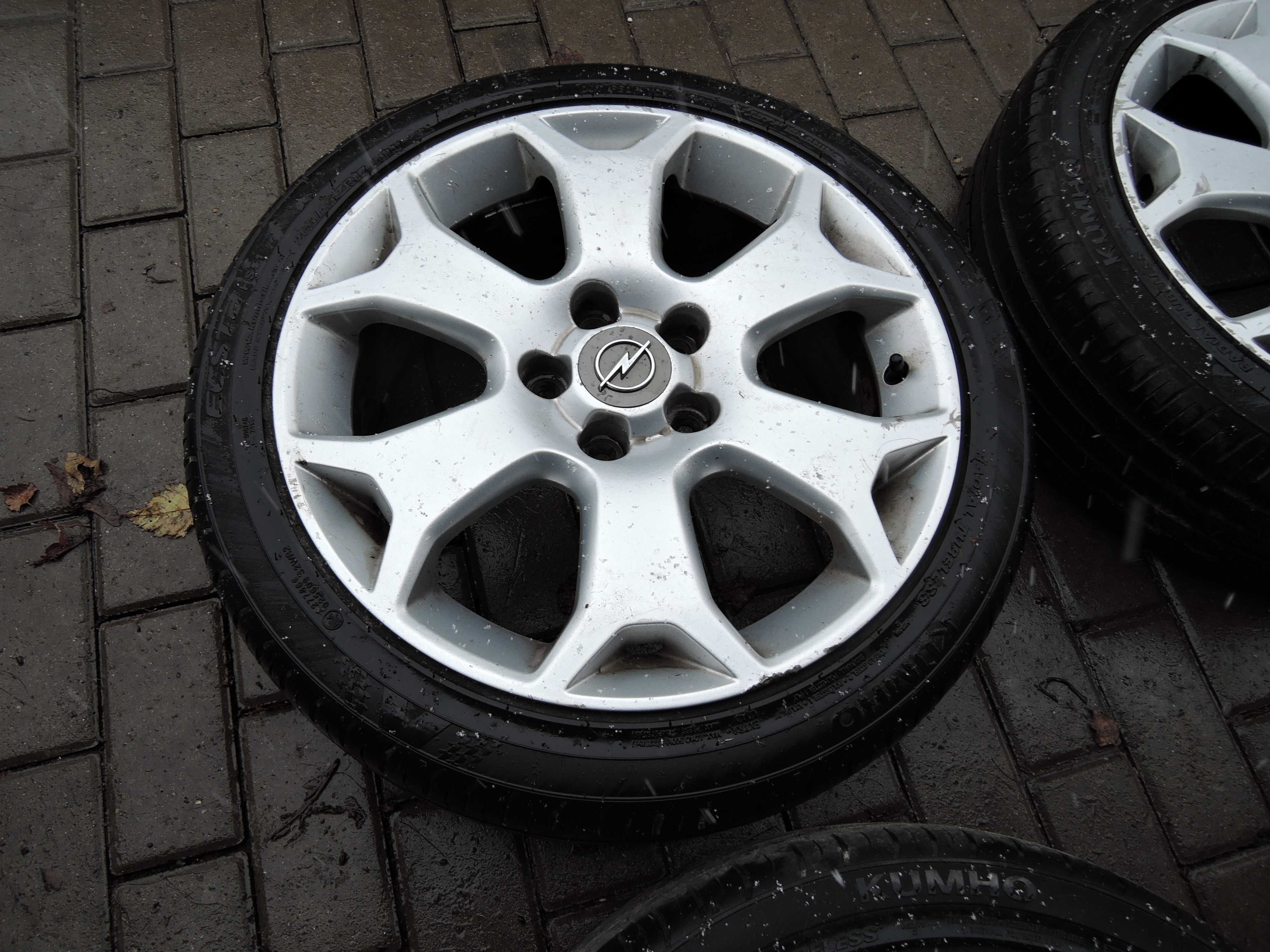 Alufelgi OPEL CORSA D OPC 17 5X110 Orgniał et 47 opony