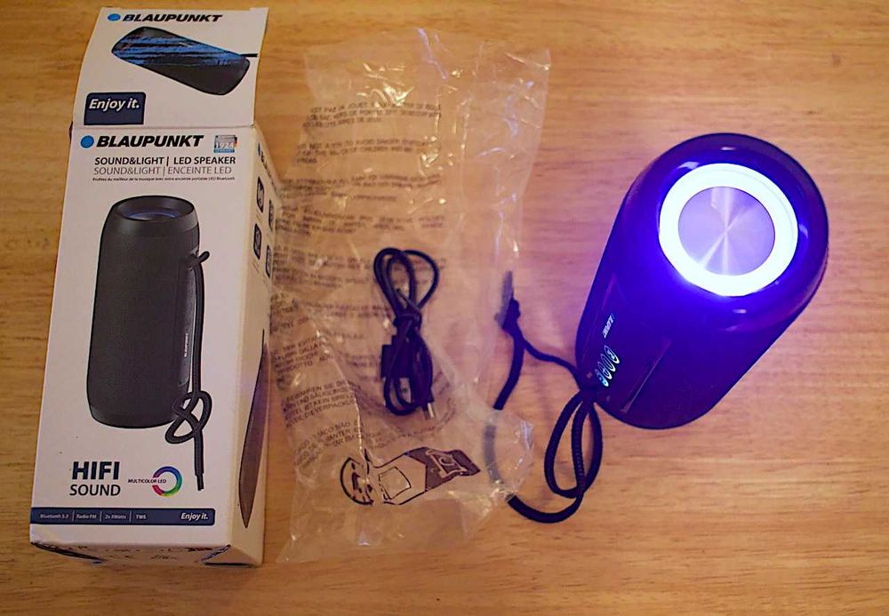 BLAUPUNKT Bluetooth Coluna Sound&Light