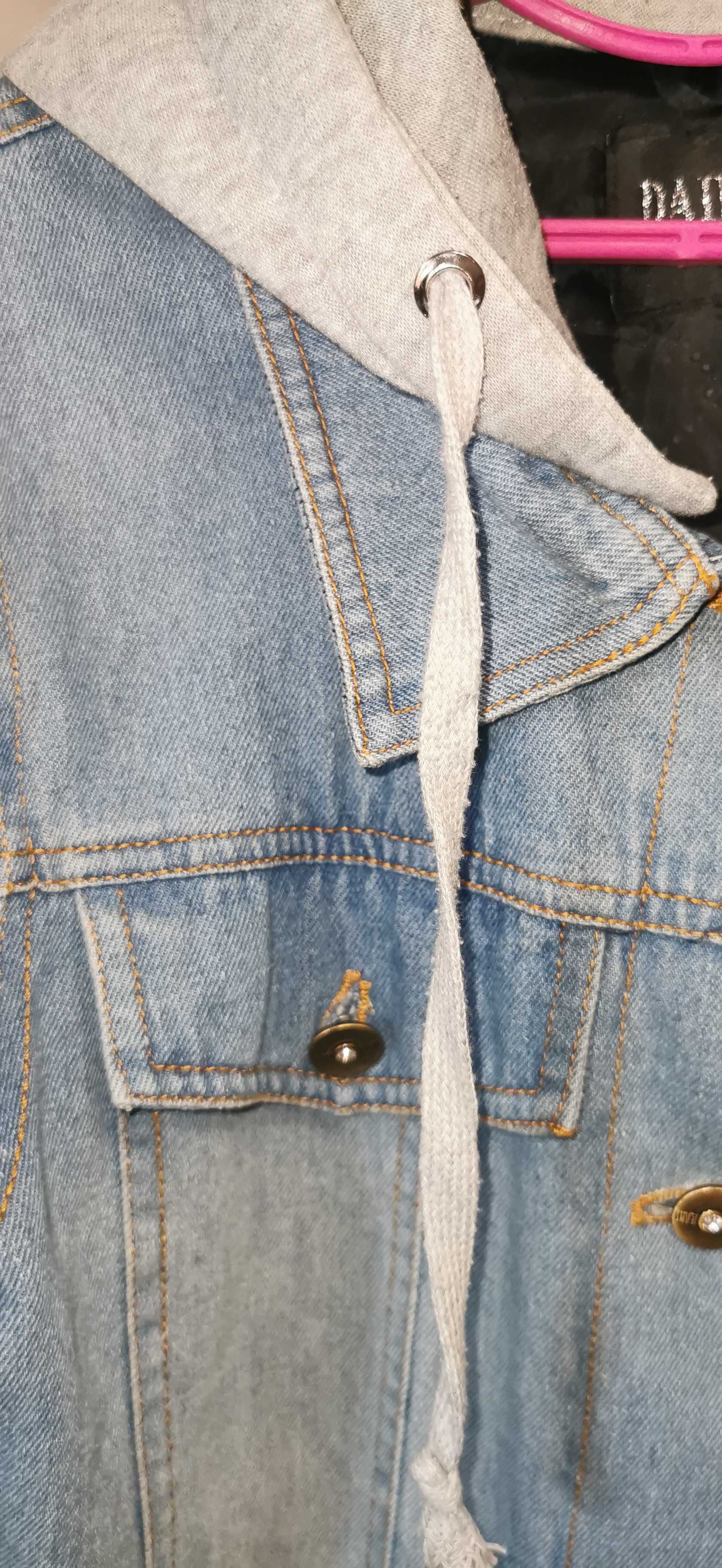 Куртка джинсовая женская, девочковая утеплення р.  S, XS