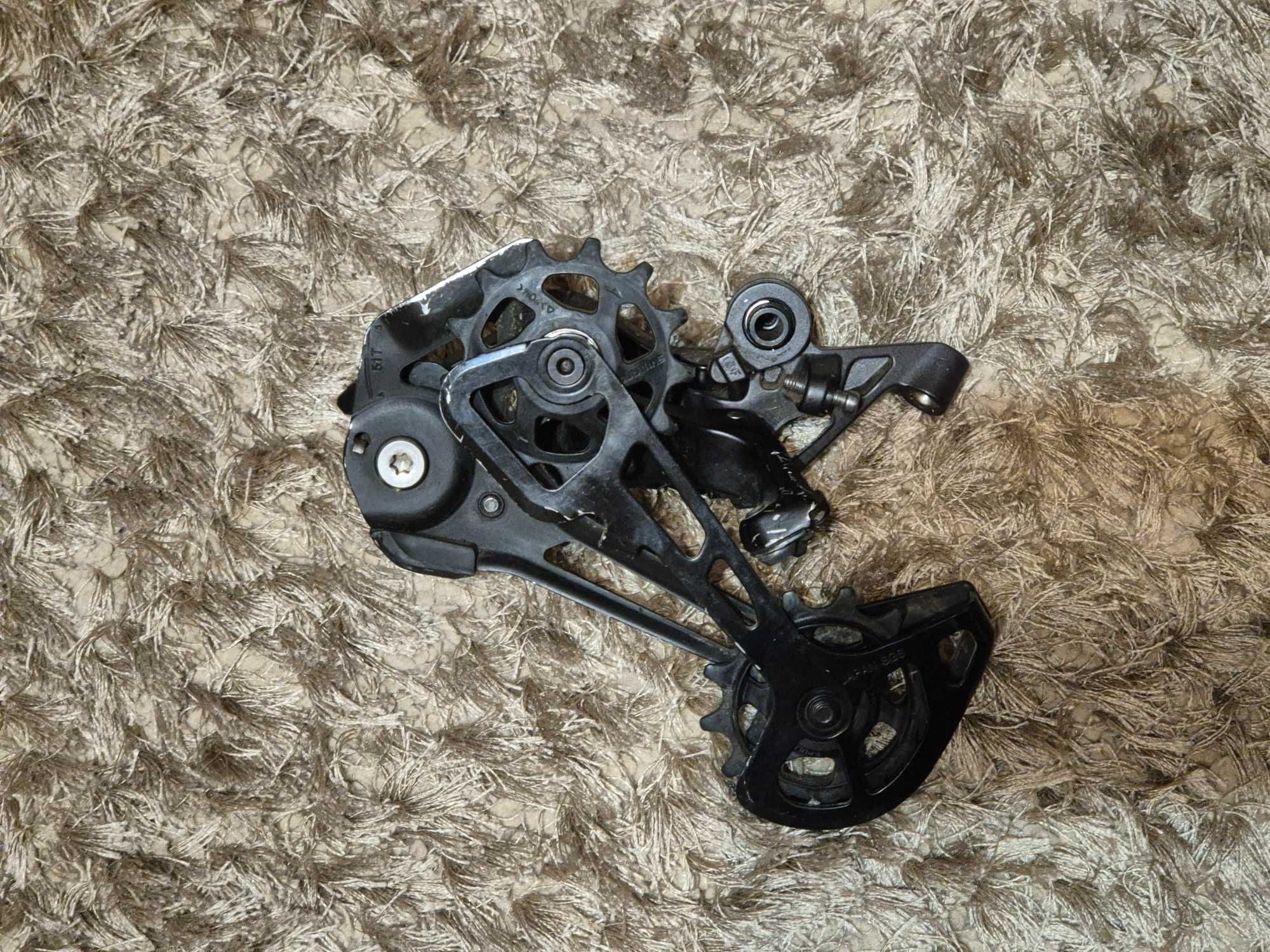 Desviador e manípulo Shimano XT 12v