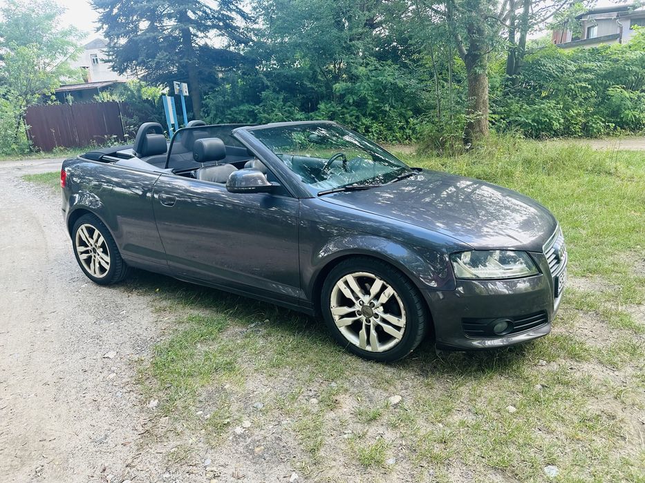 Audi A3 Cabrio / Bezwypadkowa /Skóra / Nowy rozrząd