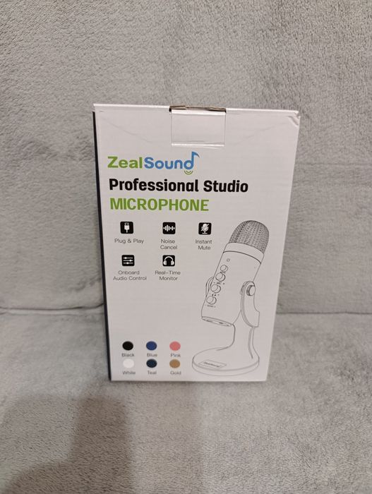 Студійний конденсаторний USB-мікрофон ZealSound(Haomuren) K66s  і K66n