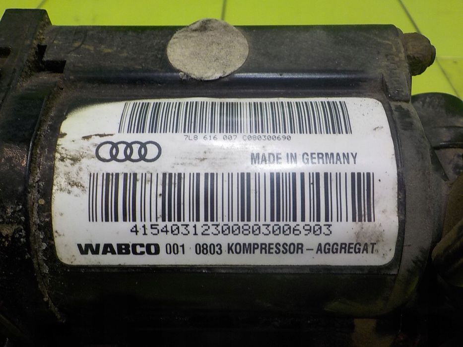 AUDI Q7 4L S-LINE 4.2 TDI 08r 5D pompa kompresor zawieszenia 7L8616006C