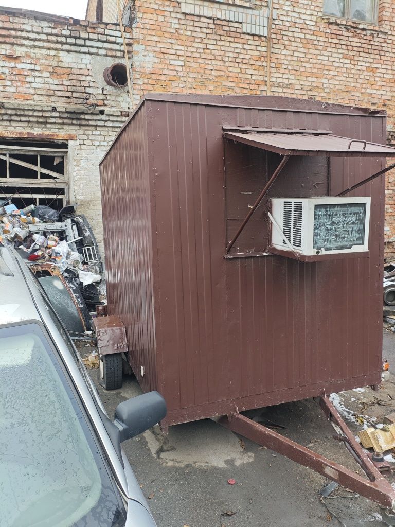 Прицеп торговый для кафе кофе шаурма хот-дог Ось