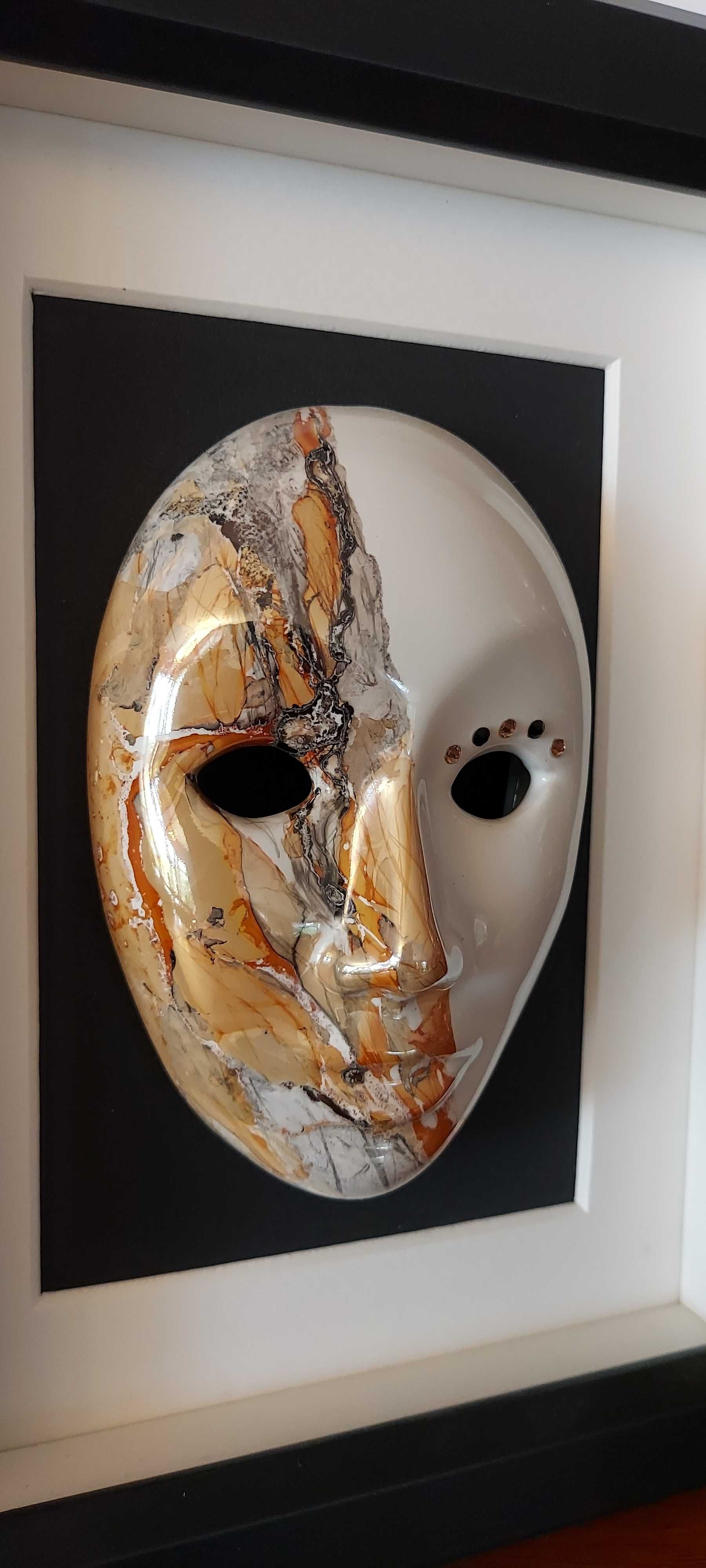 Obraz - Maska ceramiczna malowana ręcznie