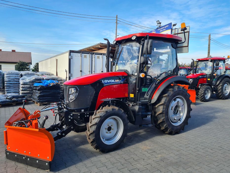 LOVOL M504 50KM Rewers Klima Radio 4x4 Komunalny Odśnieżanie Zima