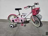 bicicleta menina Decathlon