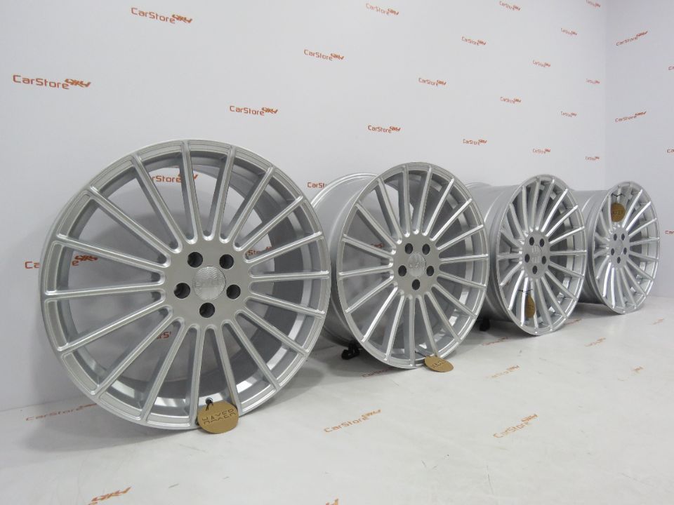 Jantes Haxer HX010 21'' 9 et 30 + 10.5 et 40 5x112 Silver