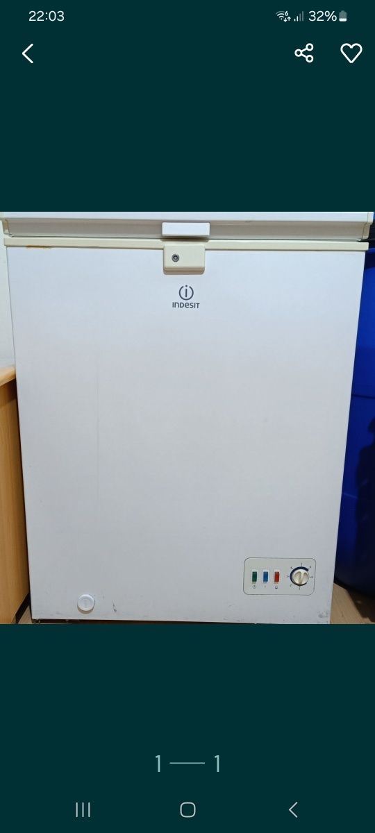 Arca horizontal indesit
