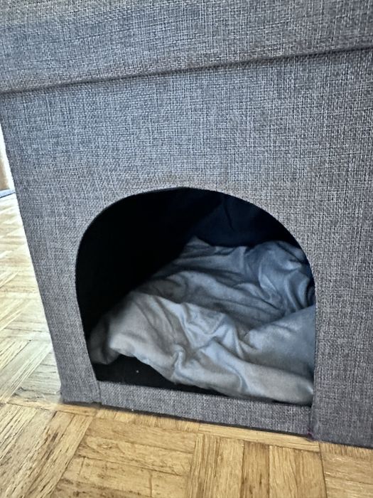 Skrzynia legowisko dla kota