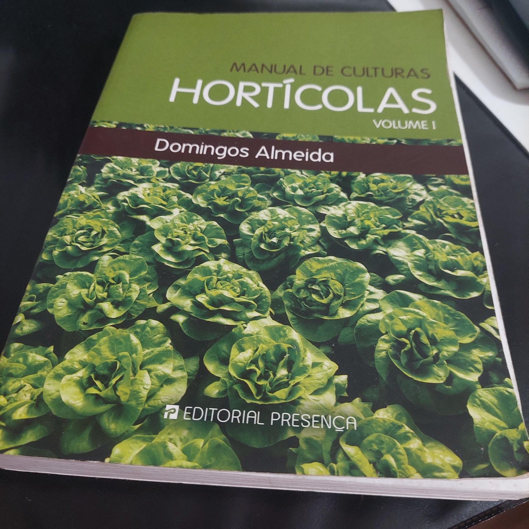 Livro Manual de culturas Horticolas