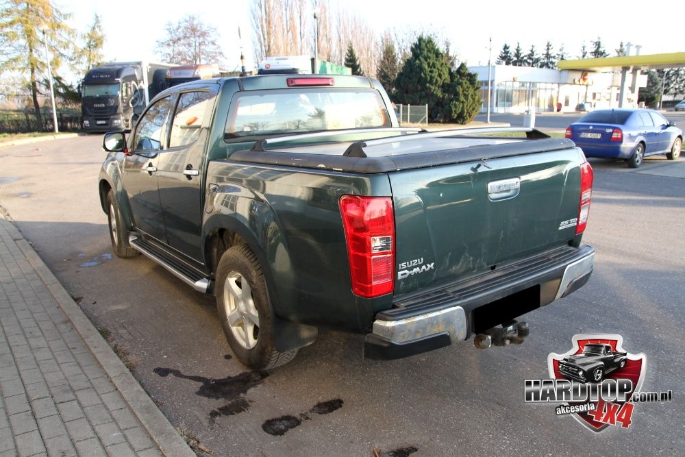 Pokrywa aluminiowa paki skrzyni ładunkowej Isuzu D-Max zabudowa