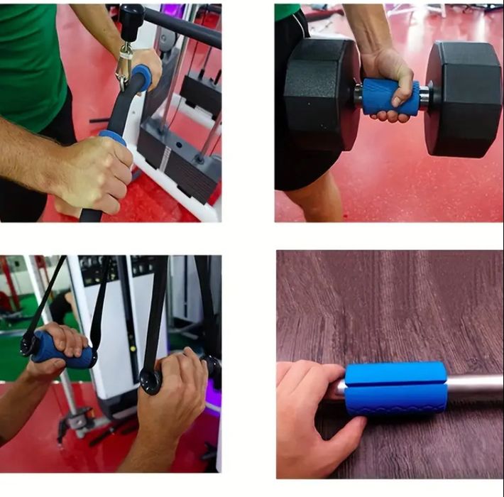 Накладки силіконові на штангу та гантелі