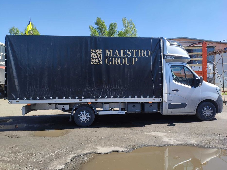 Нові тенти, штори, дах на фуру, вантажівку