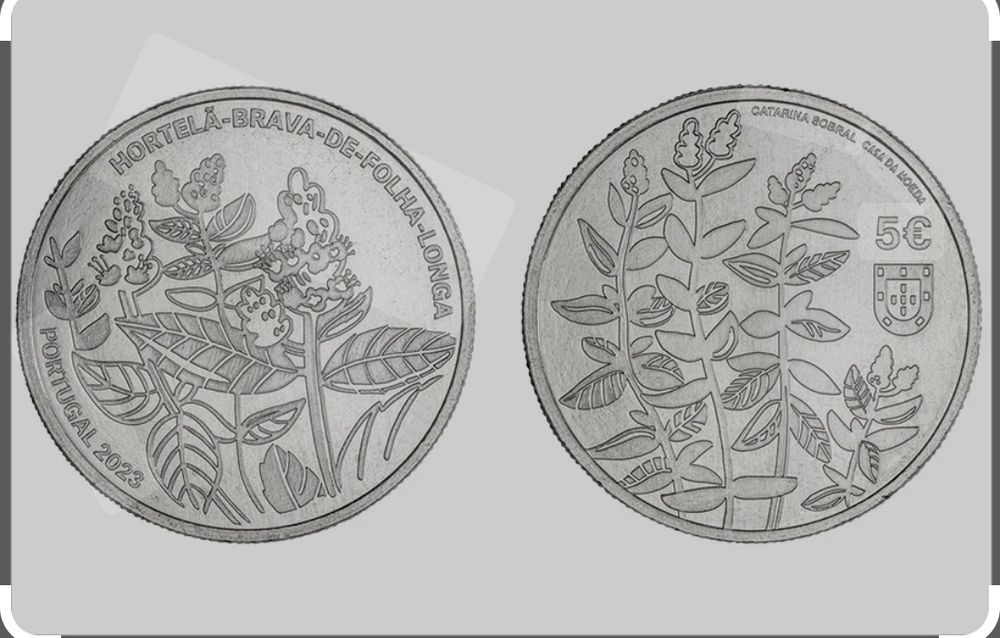 Coleção de 3 moedas "Espécies vegetais ameaçadas"