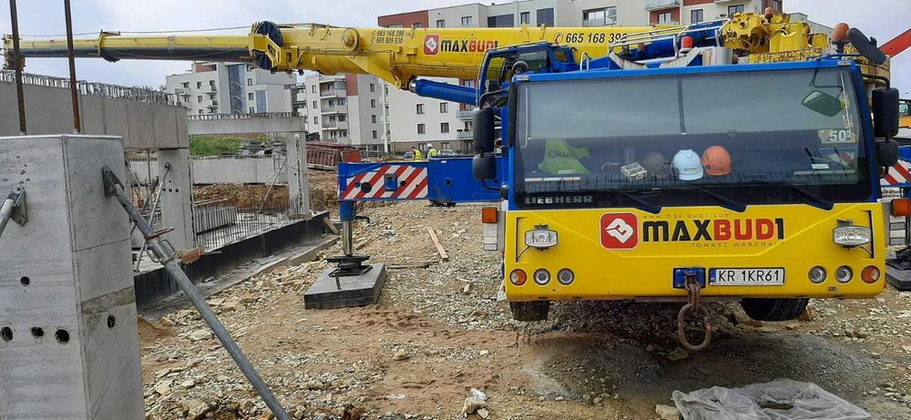 Dźwig żuraw Liebherr Ltm 1250-6.1