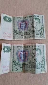 Tio kronor banknoty kolekcjonerskie