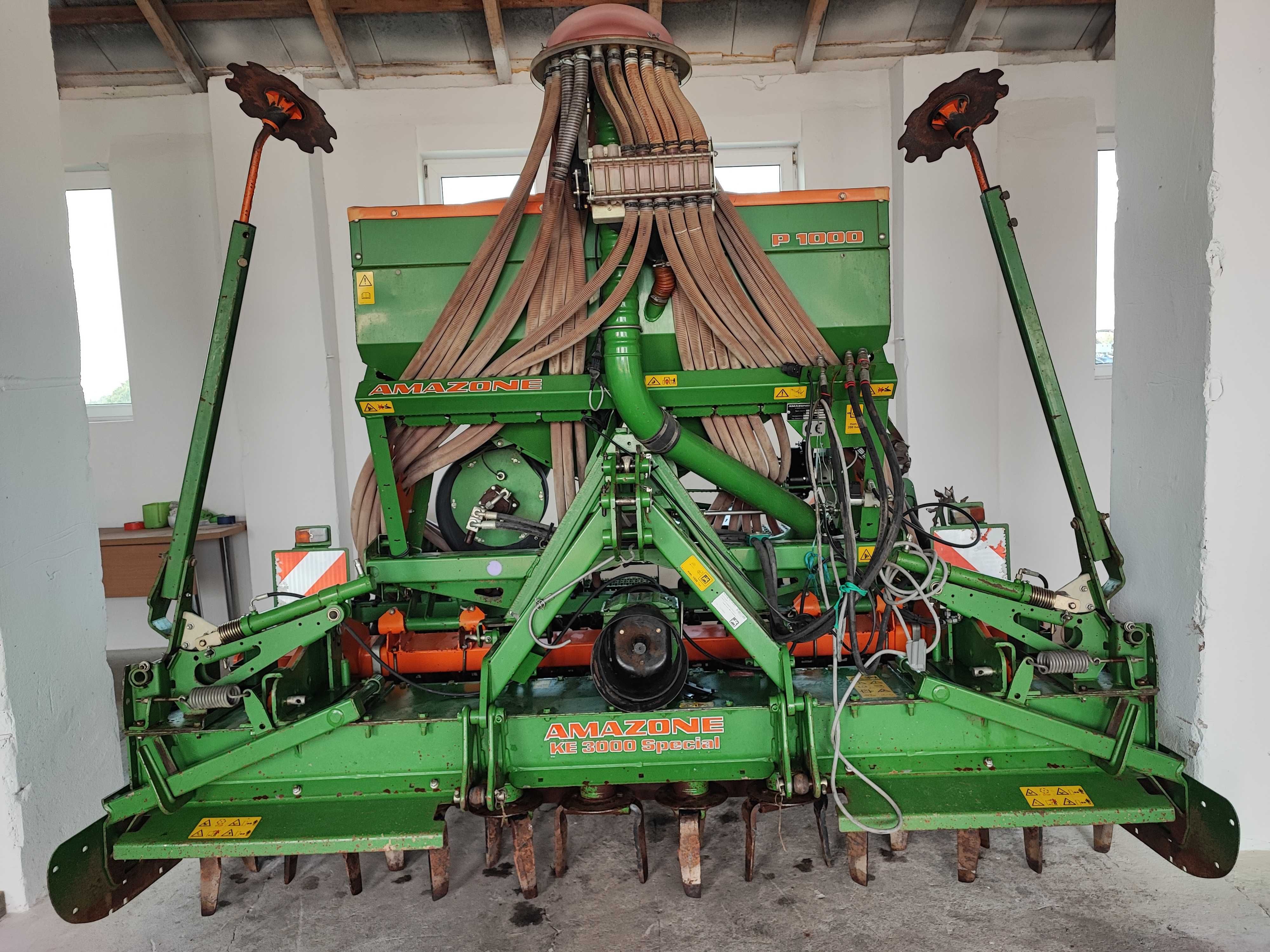 Amazone Zestaw uprawowo siewny AD-P 303 Siewnik D9 Rotec Talerzowy