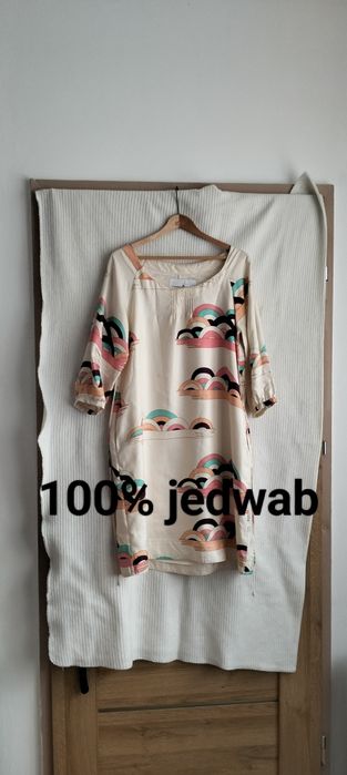Sukienka jedwabna Designers Remix Collection